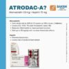 ATRODAC-20 Atorvastatin 20 mg tablets in ALU-ALU packing for lipid-lowering therapy