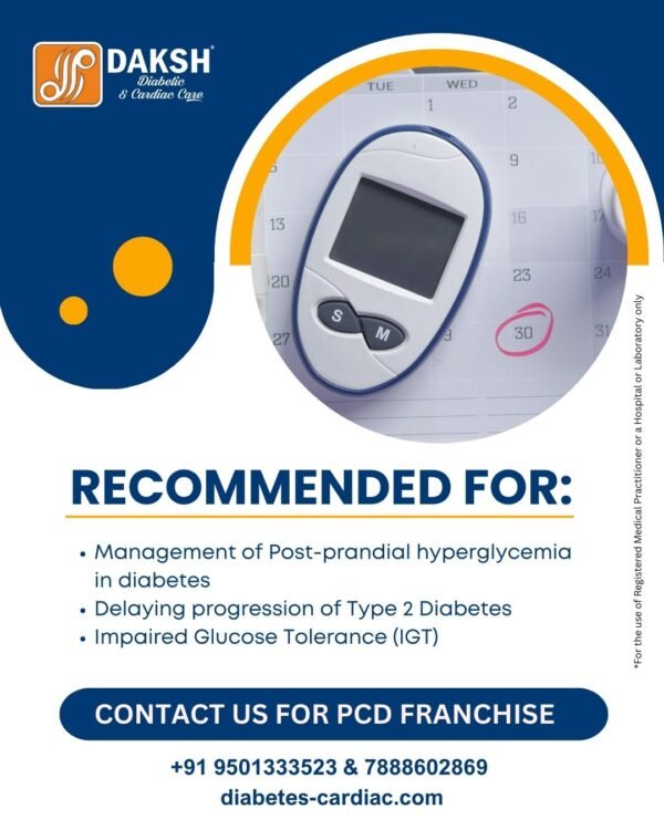 VOGLIDAC tablets containing Voglibose alone or in combination with Metformin in ALU-ALU blister packing for diabetes management