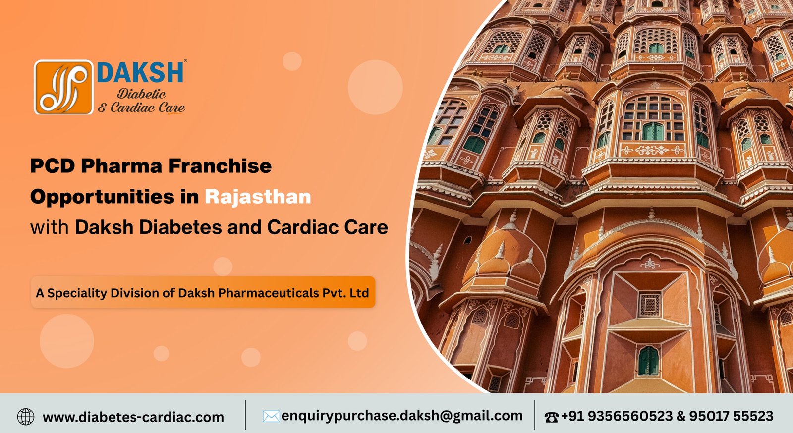 PCD Pharma Franchise Rajasthan – Daksh Diabetes and Cardiac Care