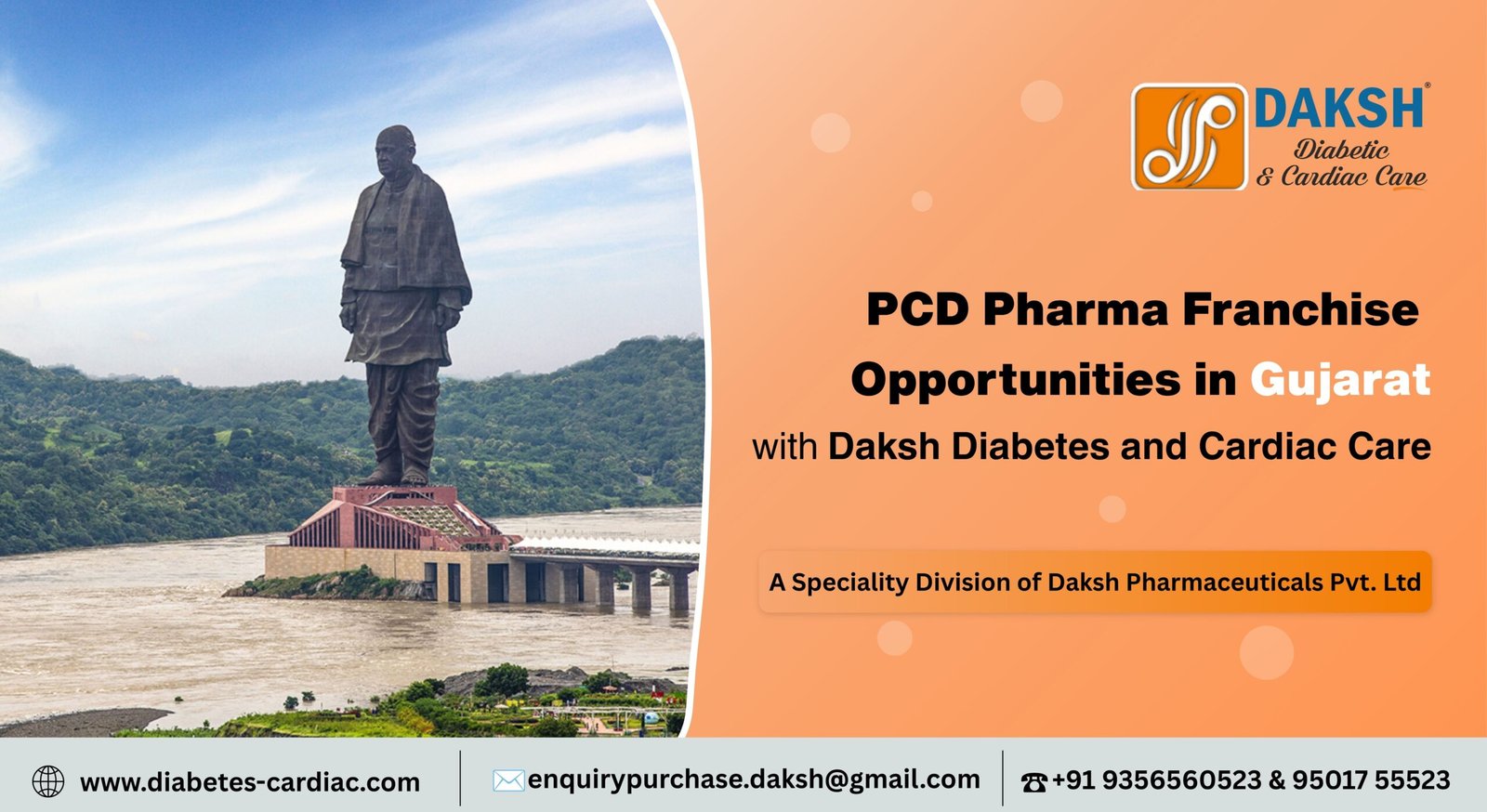 PCD Pharma Franchise Gujarat – Daksh Diabetes and Cardiac Care