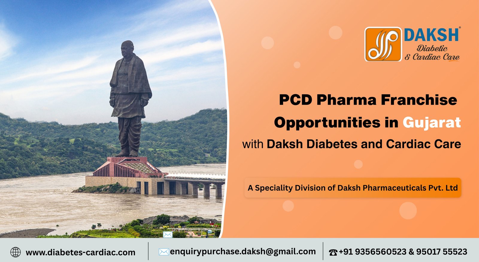 PCD Pharma Franchise Gujarat – Daksh Diabetes and Cardiac Care